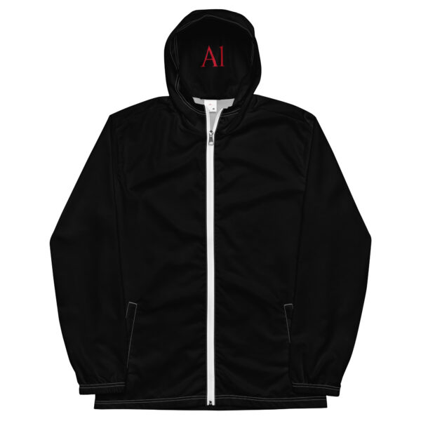 A1 Men's windbreaker Red Logo - Image 3