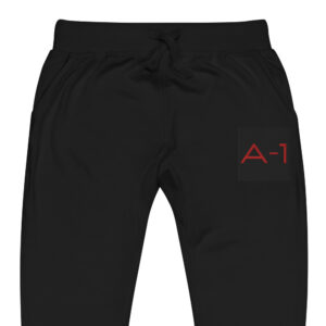 A1 Men's Joggers red logo