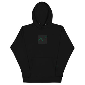 A1 Hoodie Green Logo