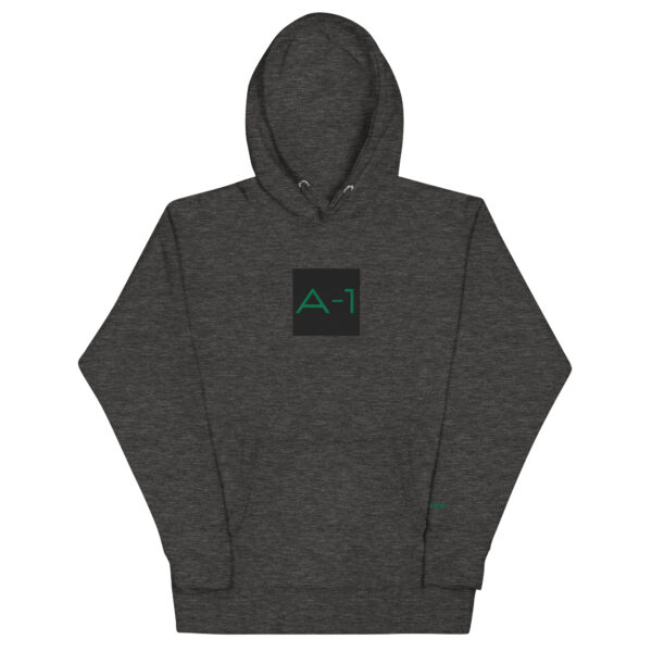 A1 Hoodie Green Logo - Image 7