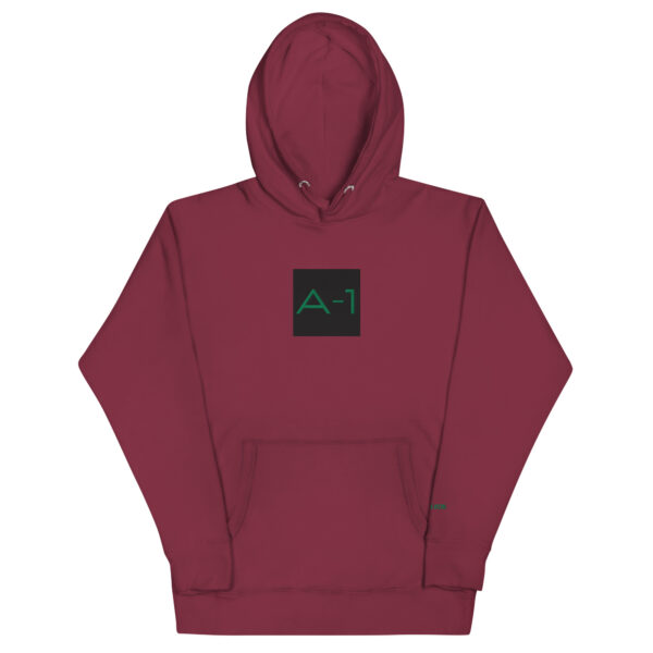 A1 Hoodie Green Logo - Image 5