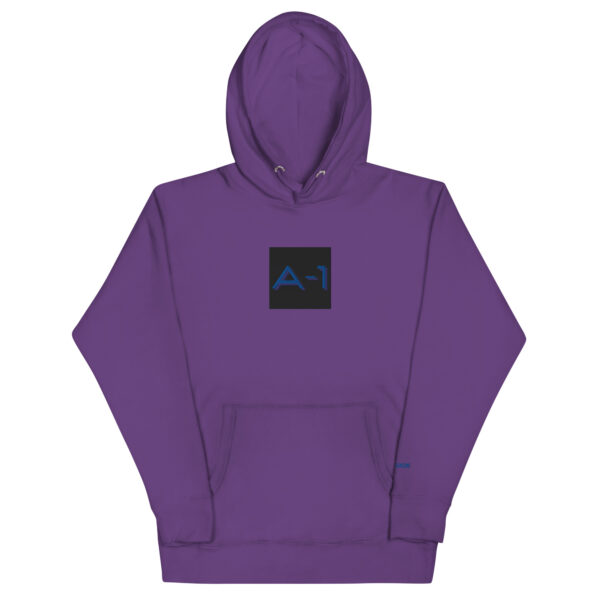 A1 Hoodie Blue Logo - Image 11