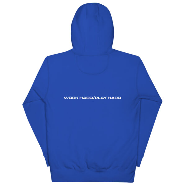 A1 Work Hard/Play Hard Hoodie Red Logo - Image 10