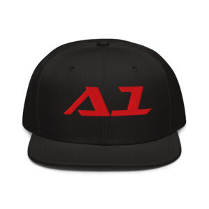 A1 Snapback Red Logo