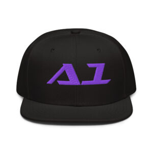 A1 Snapback Purple Logo