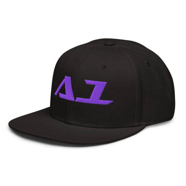 A1 Snapback Purple Logo - Image 3