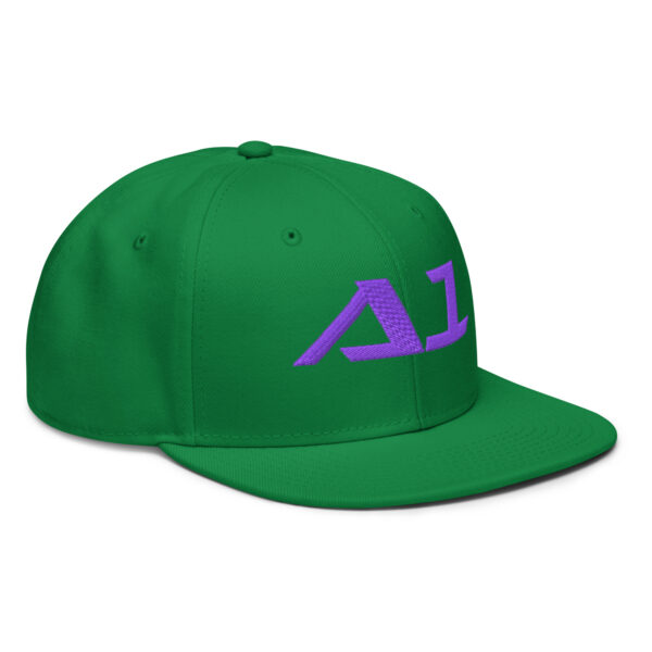A1 Snapback Purple Logo - Image 83