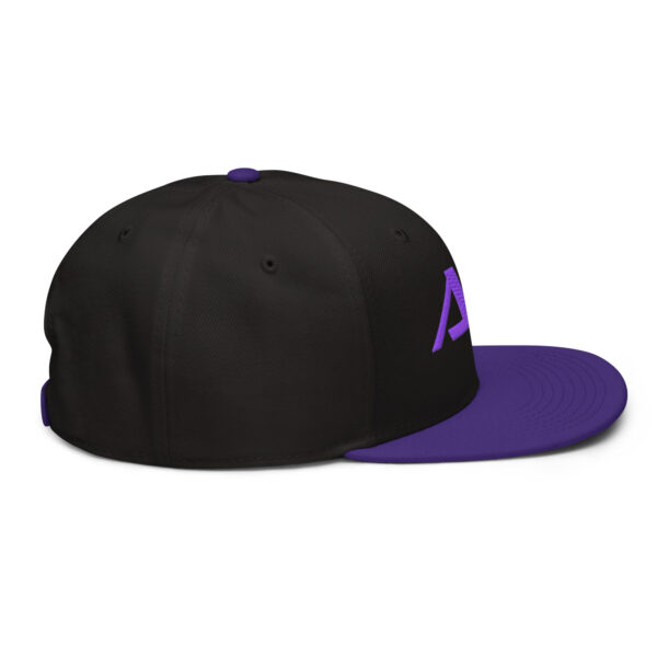 A1 Snapback Purple Logo - Image 12