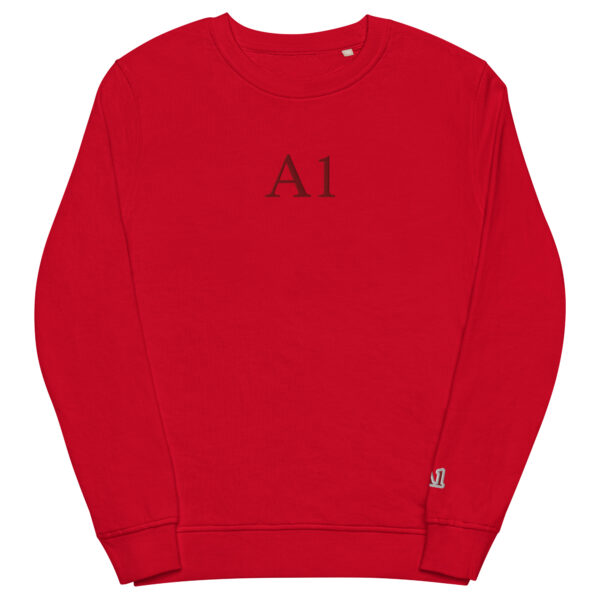 A1 Red Label Sweatshirt Red logo - Image 3