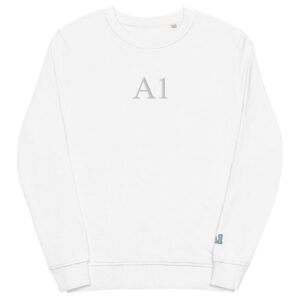 A1 Exclusive Red Label Sweatshirt White on White